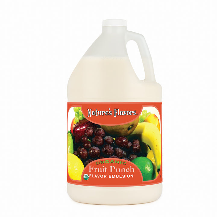 Fruit Punch Flavor Emulsion for High Heat Applications, Organic