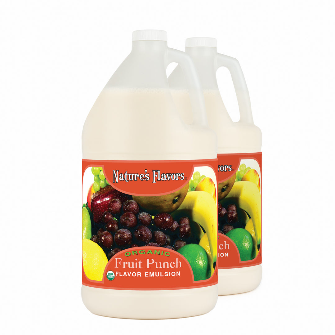 Fruit Punch Flavor Emulsion for High Heat Applications, Organic