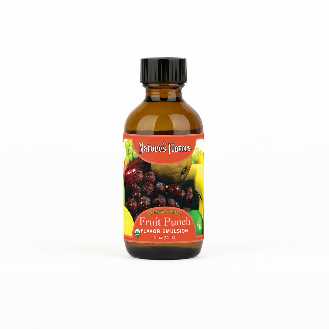 Fruit Punch Flavor Emulsion for High Heat Applications, Organic