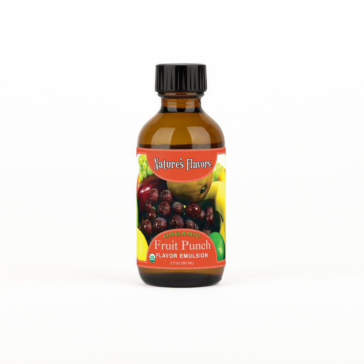 Fruit Punch Flavor Emulsion for High Heat Applications, Organic