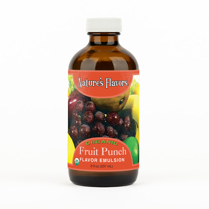 Fruit Punch Flavor Emulsion for High Heat Applications, Organic