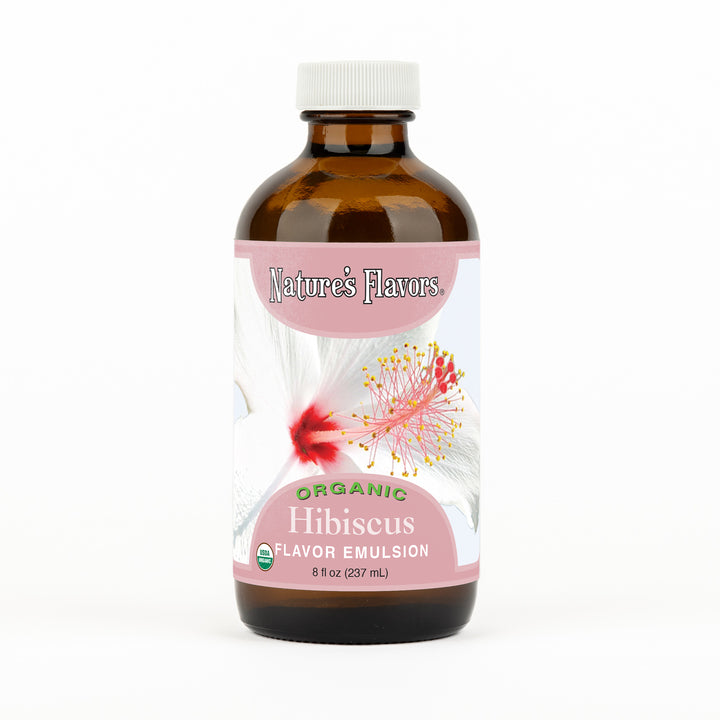 Hibiscus Flavor Emulsion for High Heat Applications, Organic