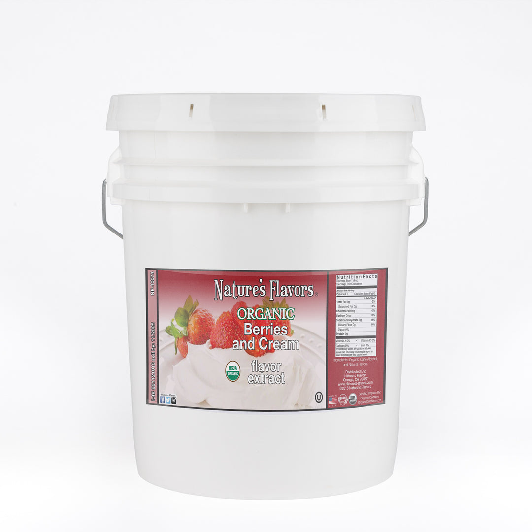 Berries and Cream Flavor Extract, Organic