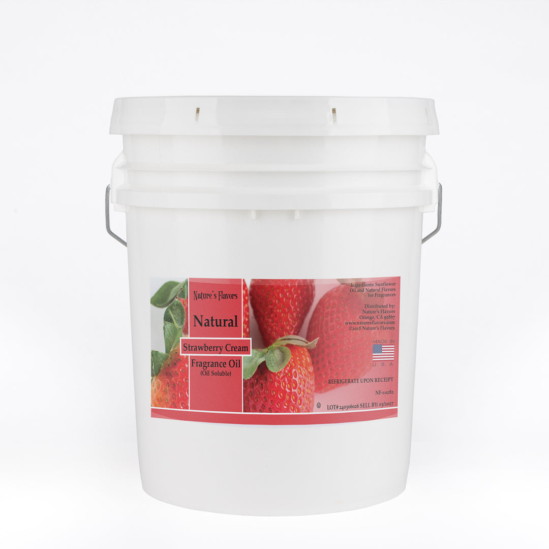 Strawberry Cream Fragrance Oil (Oil Soluble)