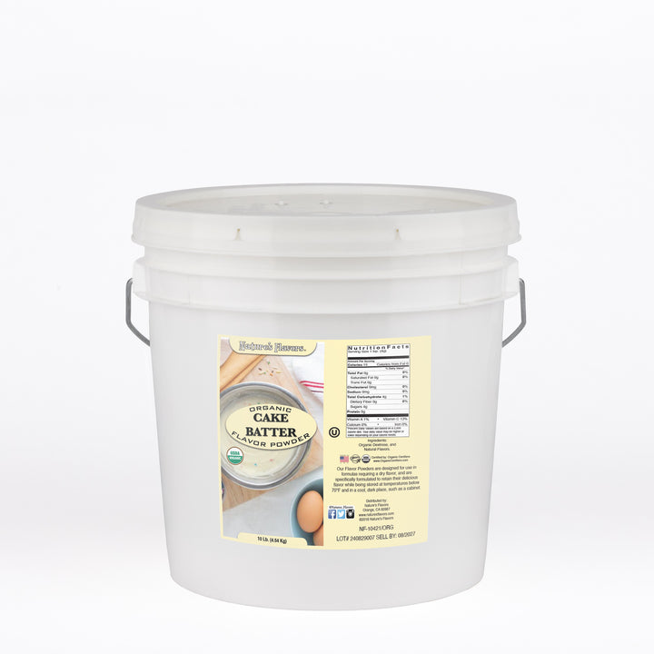 Cake Batter Flavor Powder, Organic