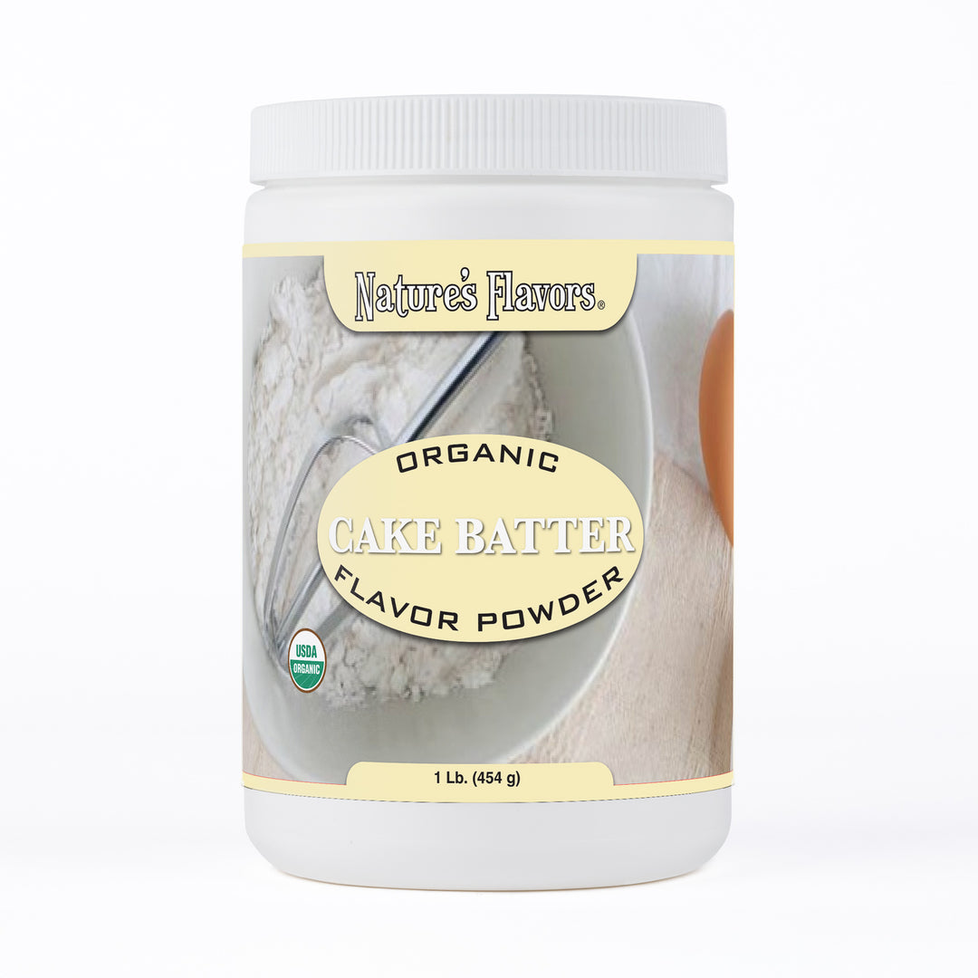 Cake Batter Flavor Powder, Organic