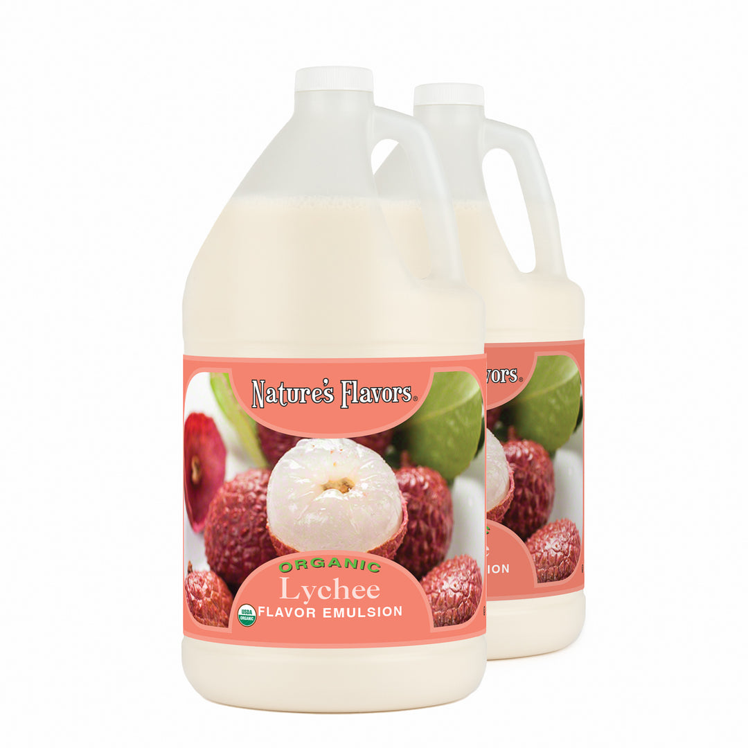 Lychee Flavor Emulsion for High Heat Applications, Organic