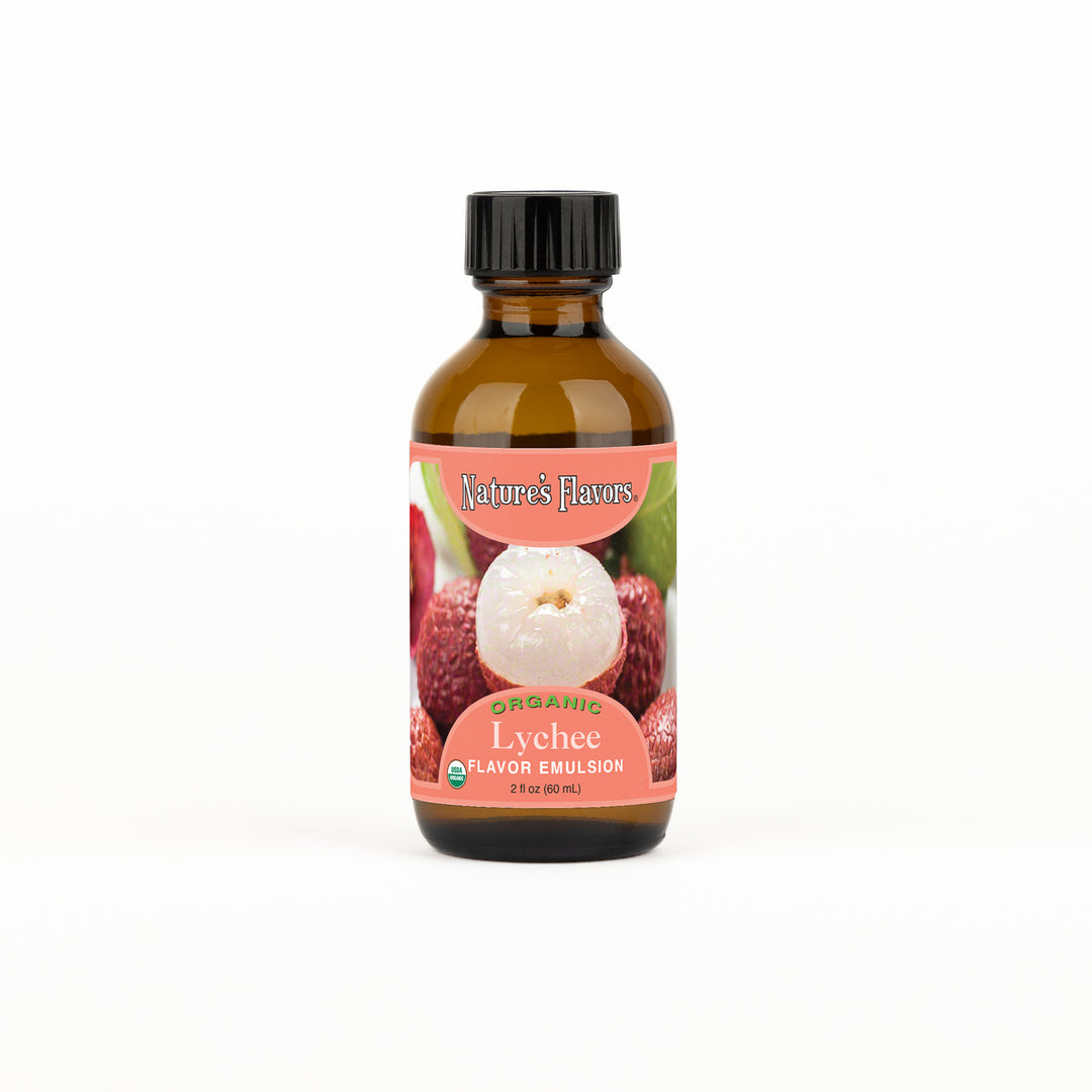 Lychee Flavor Emulsion for High Heat Applications, Organic