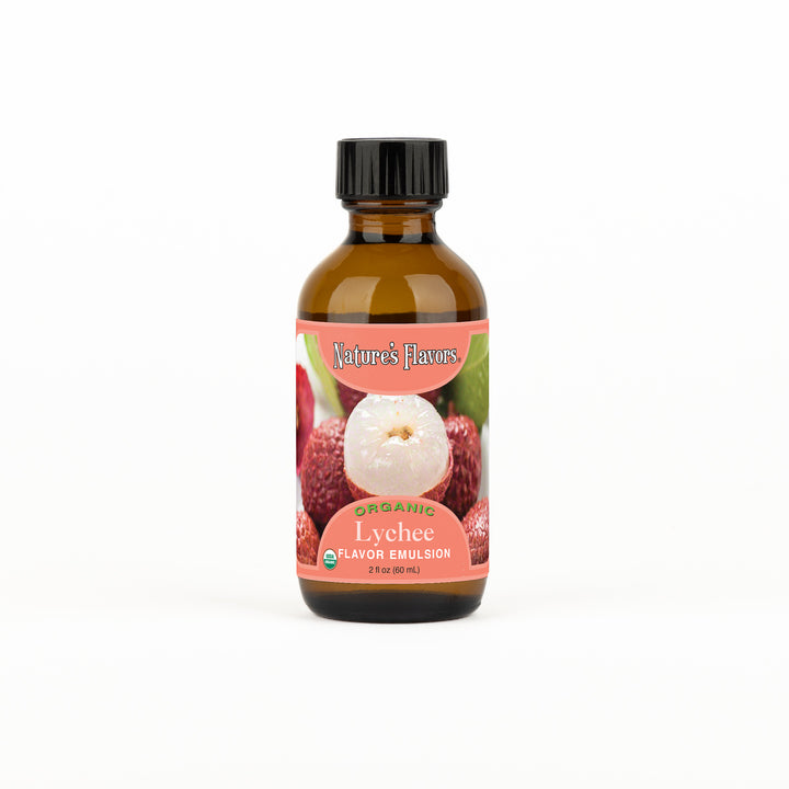 Lychee Flavor Emulsion for High Heat Applications, Organic