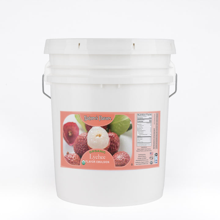 Lychee Flavor Emulsion for High Heat Applications, Organic