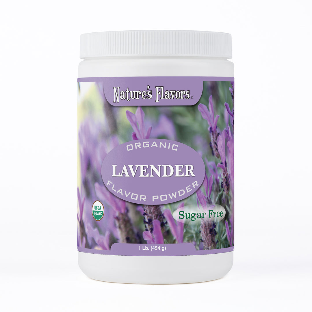 Organic Sugar Free Lavender Flavor Powder