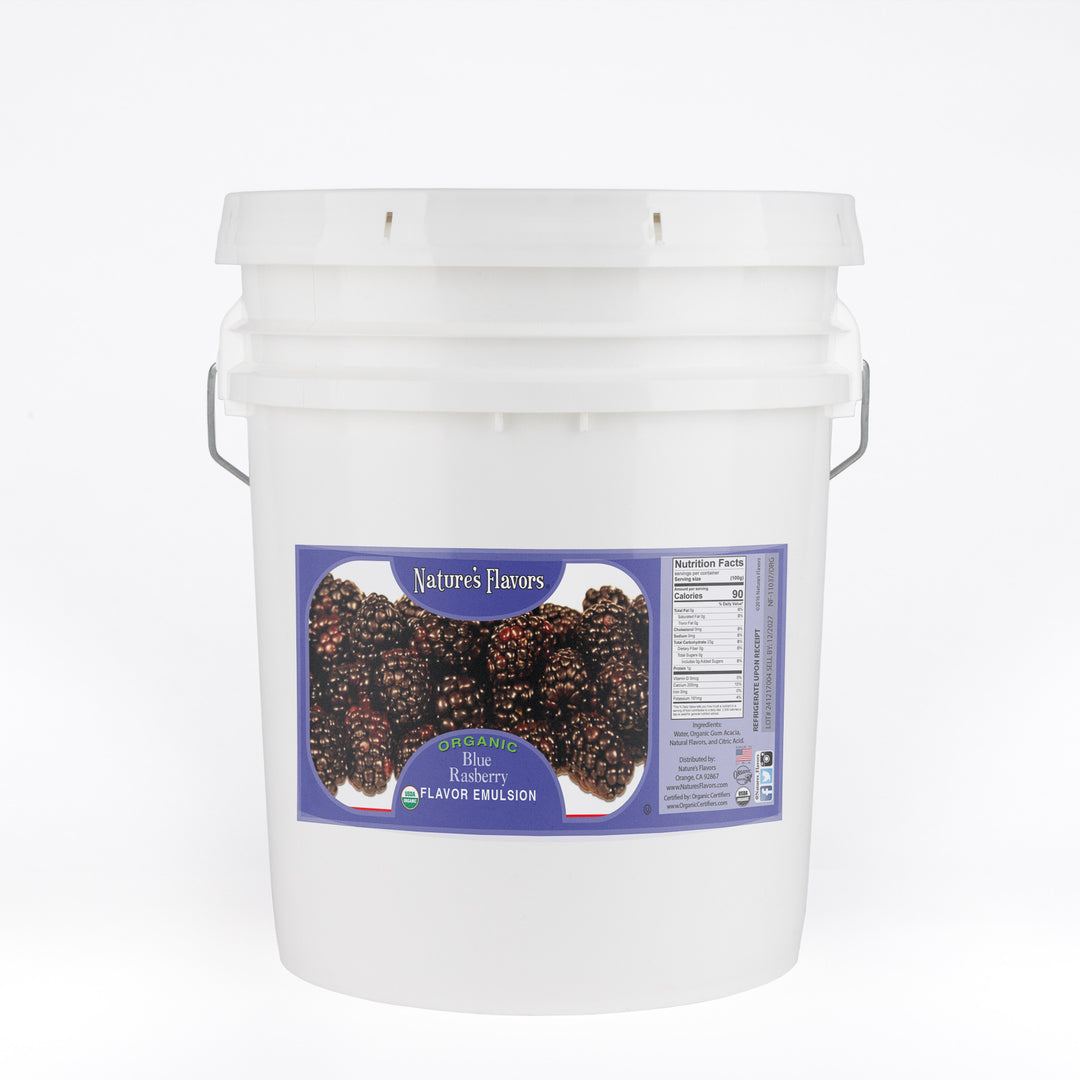 Blue Raspberry Flavor Emulsion, Organic