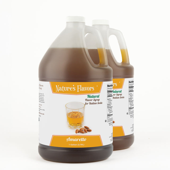 Amaretto Italian Soda Syrup, Natural