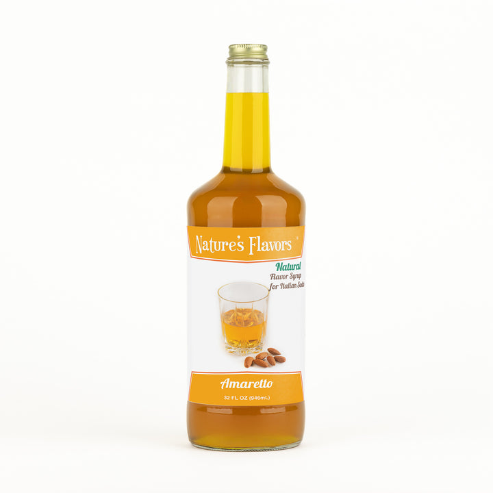 Amaretto Italian Soda Syrup, Natural
