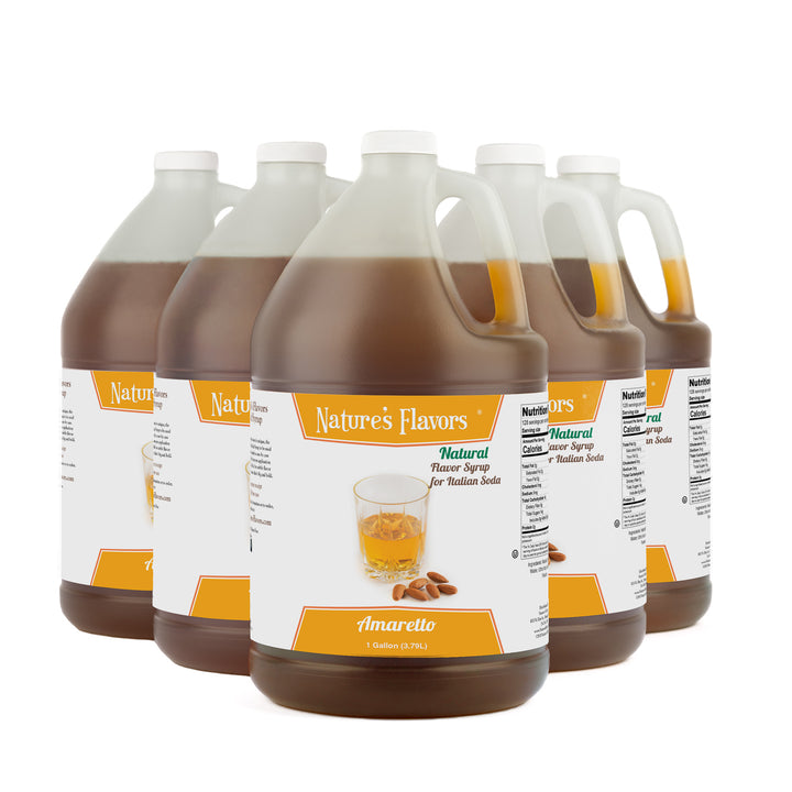 Amaretto Italian Soda Syrup, Natural