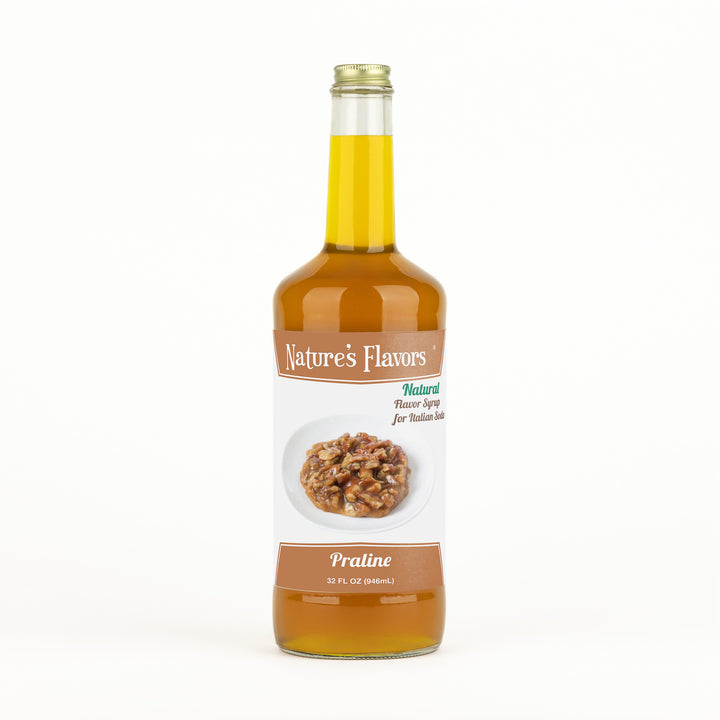Praline Italian Soda Syrup, Natural