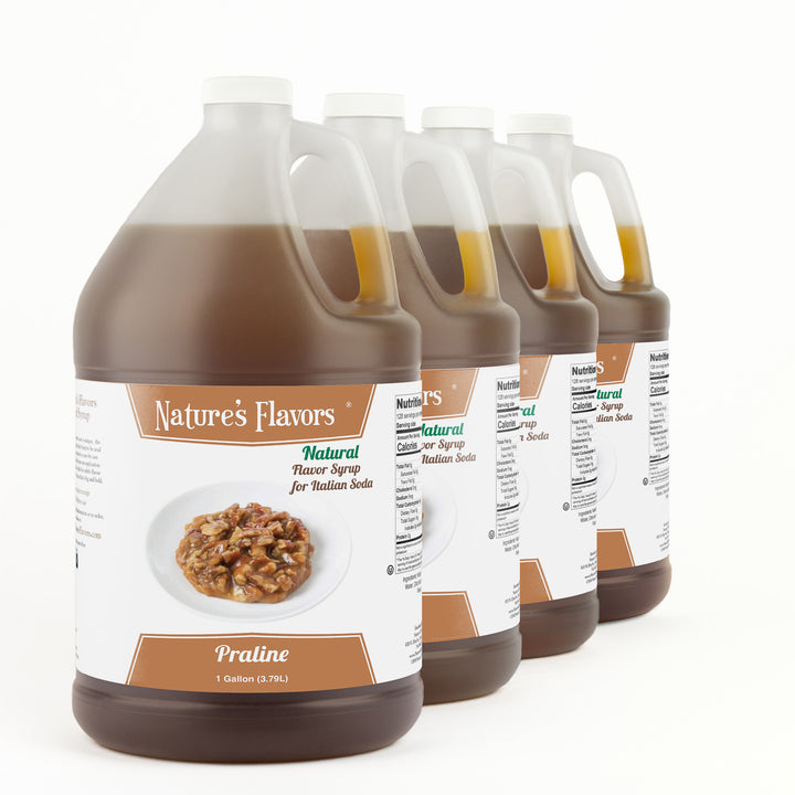 Praline Italian Soda Syrup, Natural