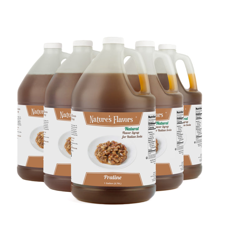 Praline Italian Soda Syrup, Natural