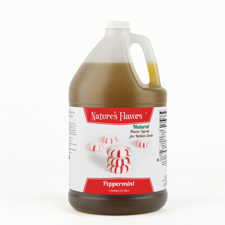 Peppermint Italian Soda Syrup, Natural