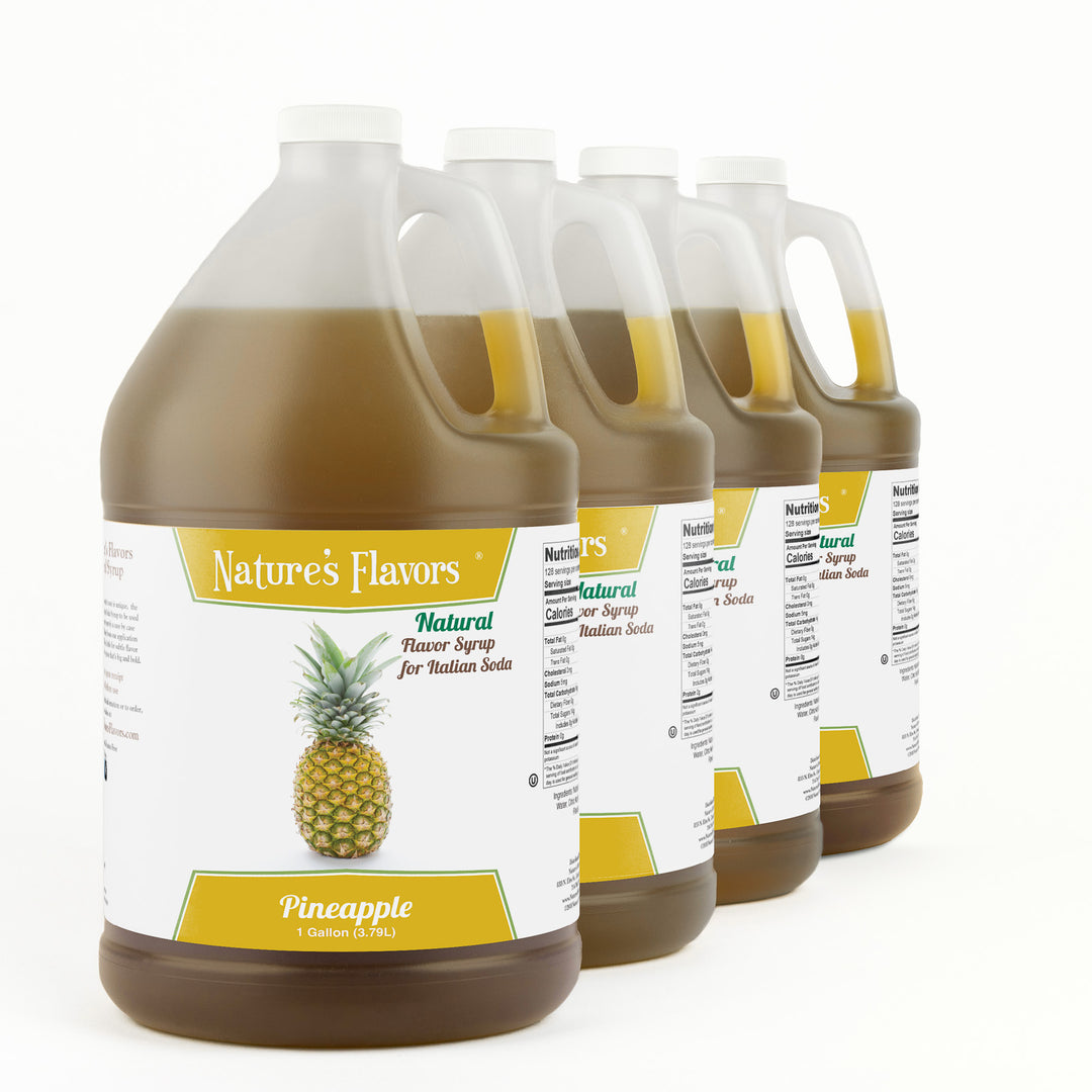 Pineapple Italian Soda Syrup, Natural