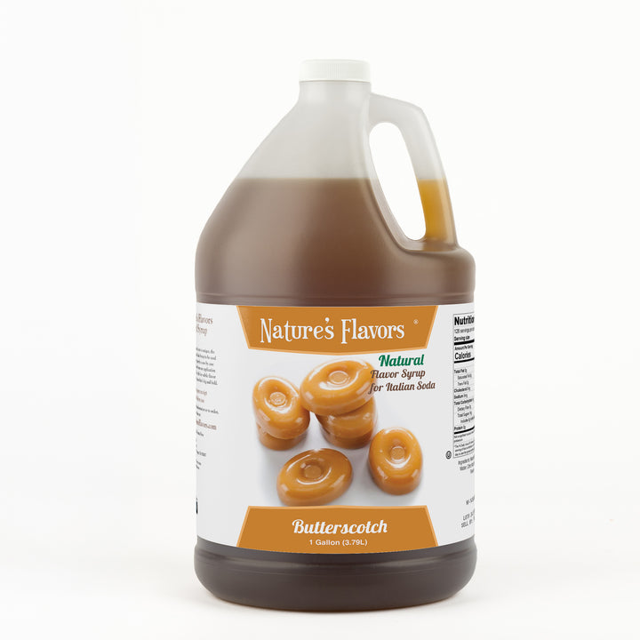 Butterscotch Italian Soda Syrup, Natural
