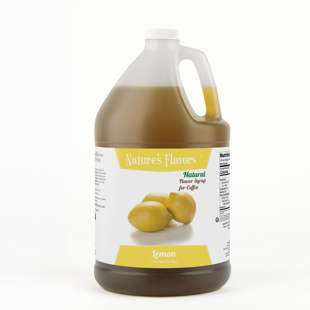 Lemon Coffee Syrup, Natural