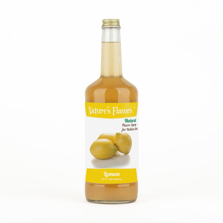 Lemon Italian Soda Syrup, Natural