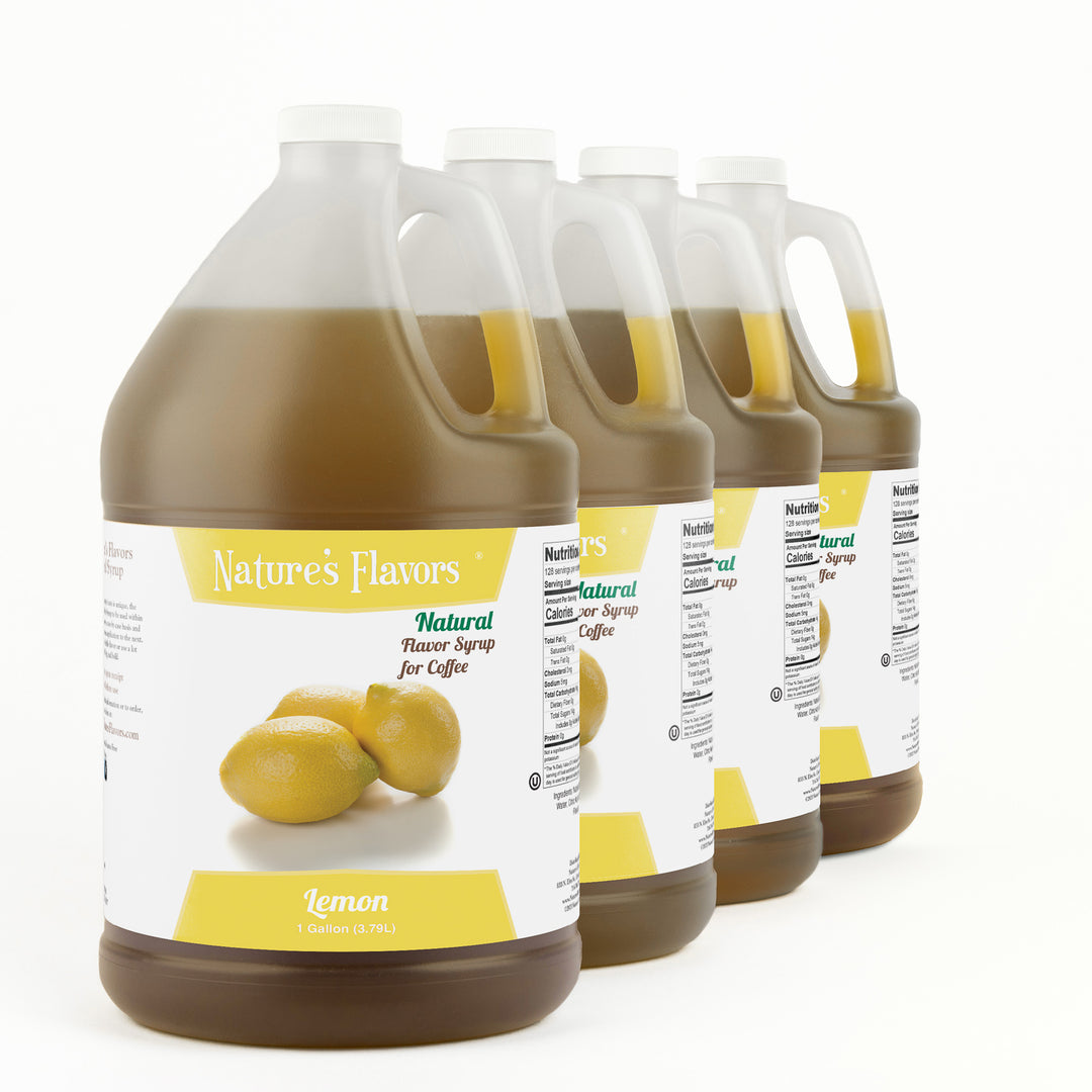 Lemon Coffee Syrup, Natural