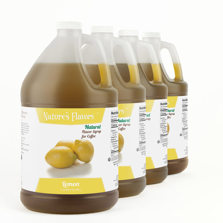Lemon Coffee Syrup, Natural