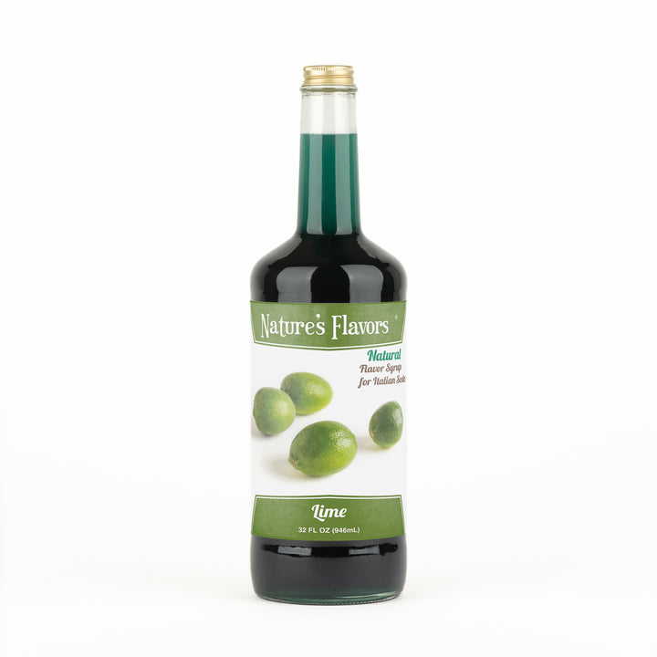 Lime Italian Soda Syrup, Natural