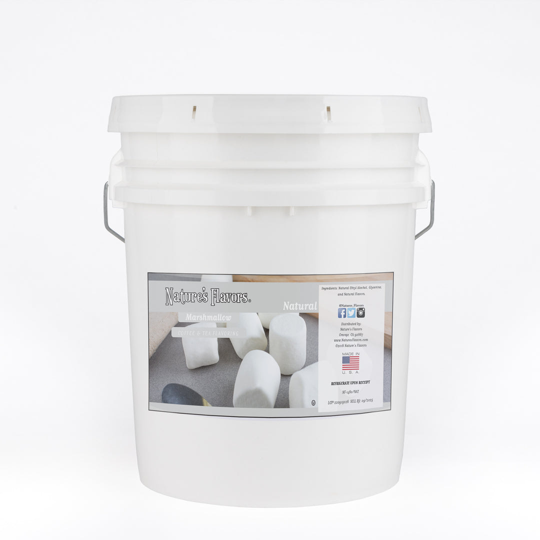 Marshmallow Coffee and Tea Flavoring Without Diacetyl