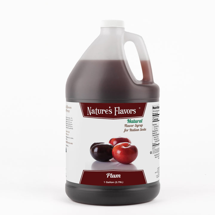 Plum Italian Soda Syrup, Natural