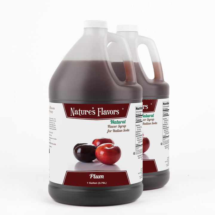 Plum Italian Soda Syrup, Natural