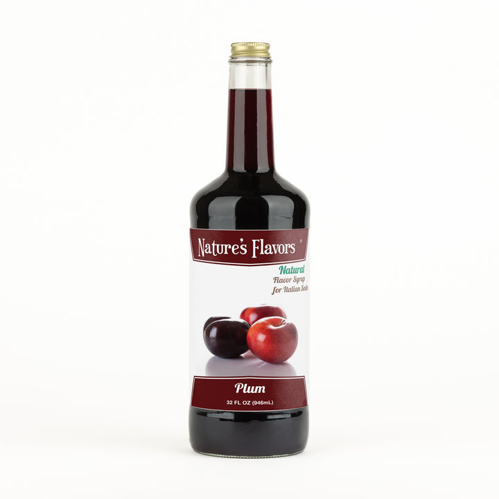 Plum Italian Soda Syrup, Natural