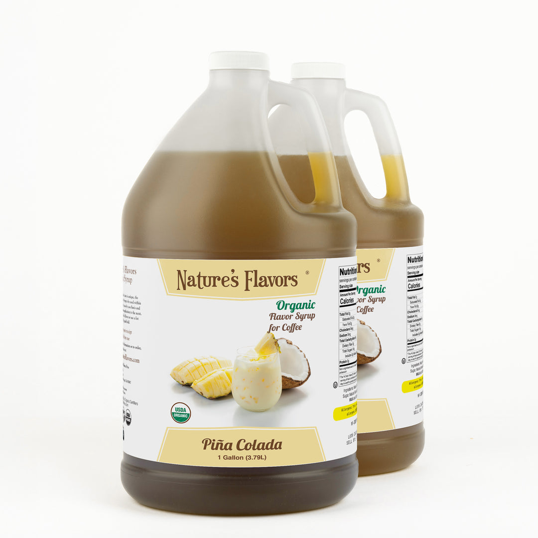 Pina Colada Coffee Syrup, Organic