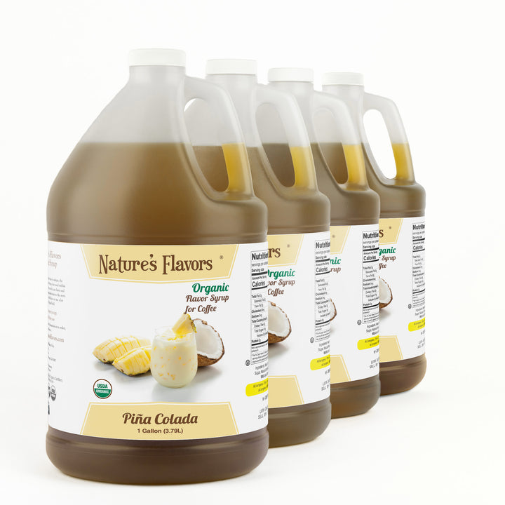 Pina Colada Coffee Syrup, Organic