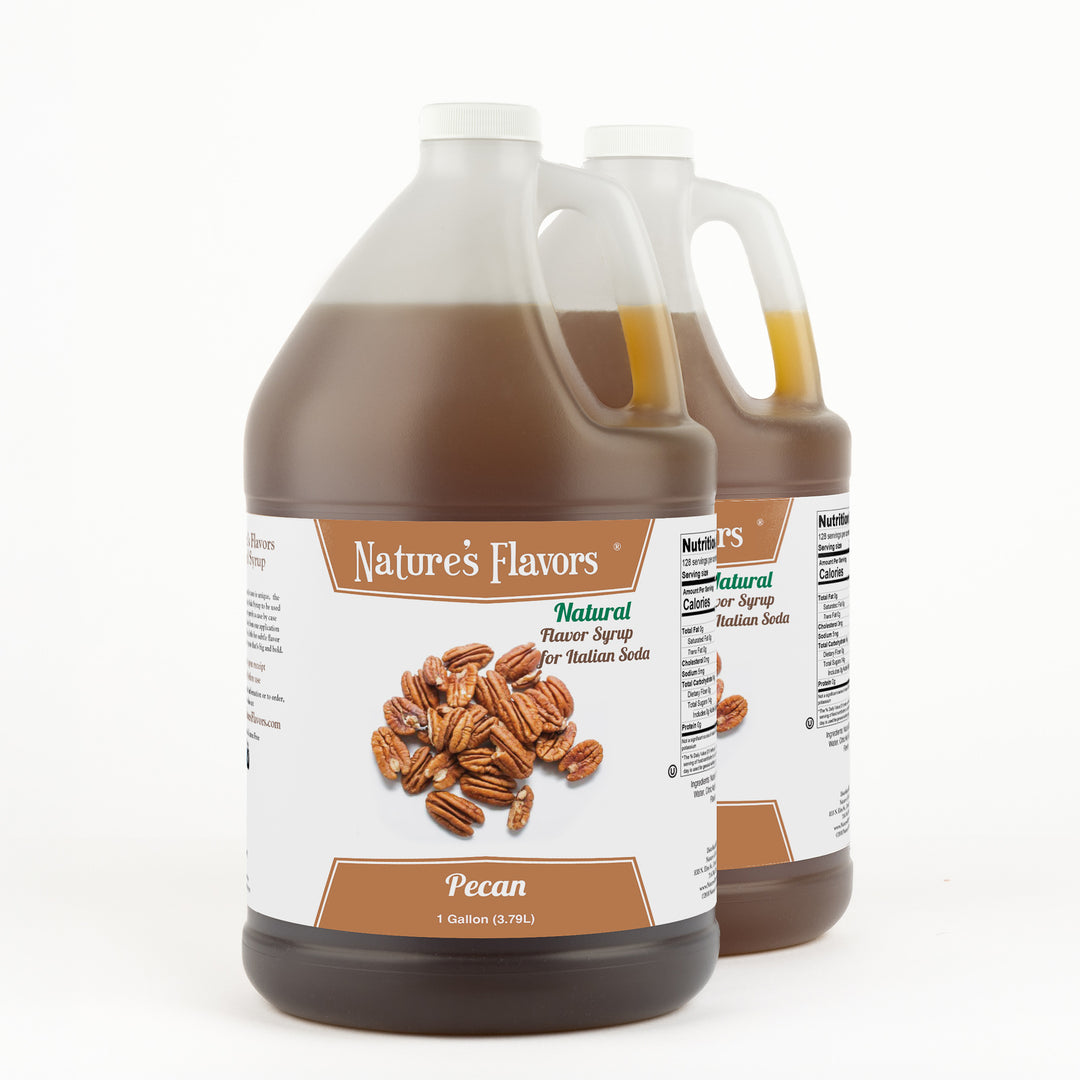 Pecan Italian Soda Syrup, Natural