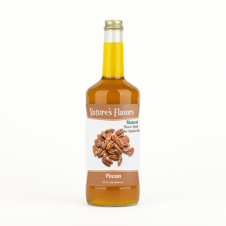Pecan Italian Soda Syrup, Natural