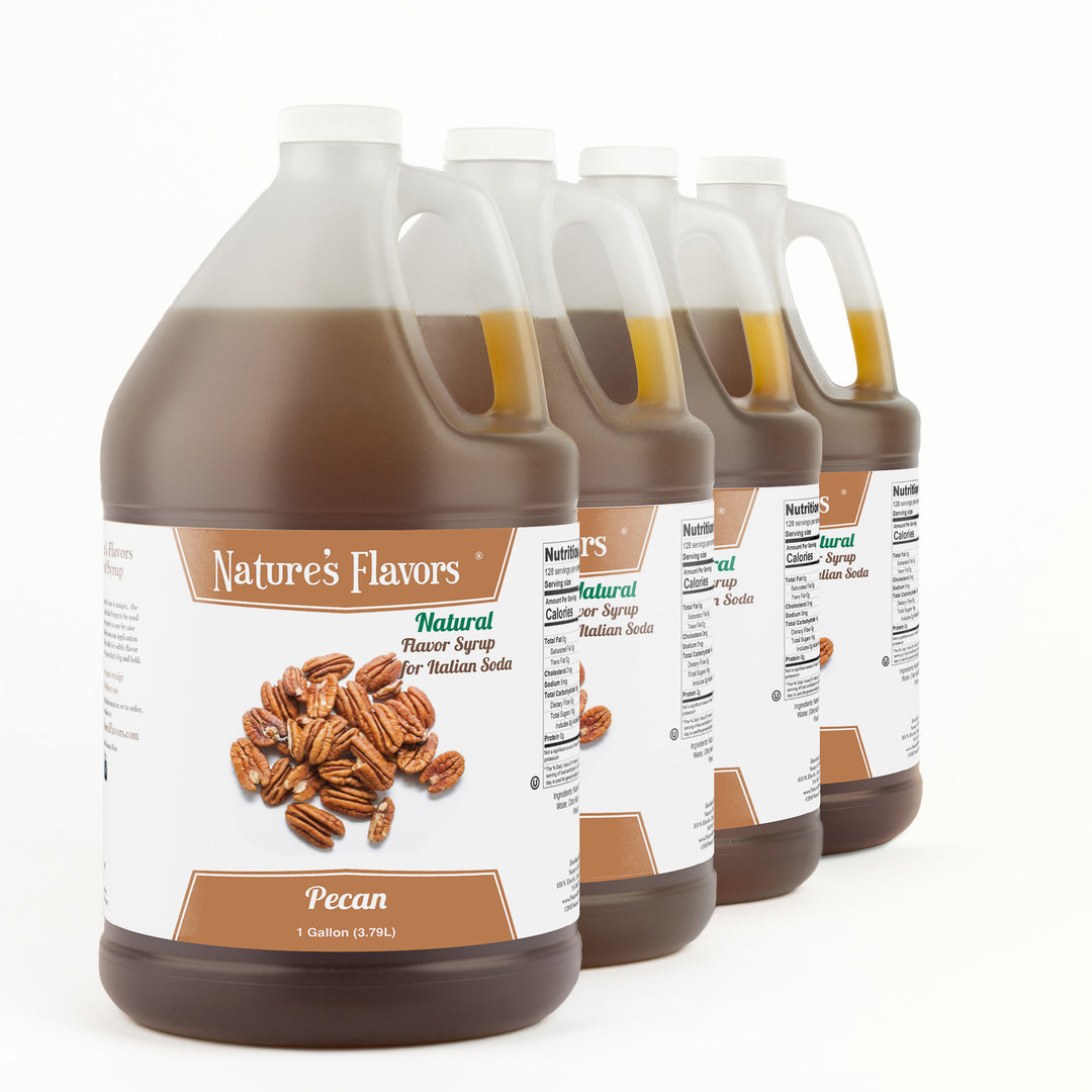 Pecan Italian Soda Syrup, Natural