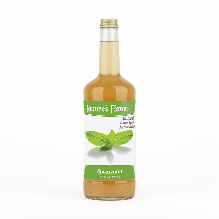 Spearmint Italian Soda Syrup, Natural