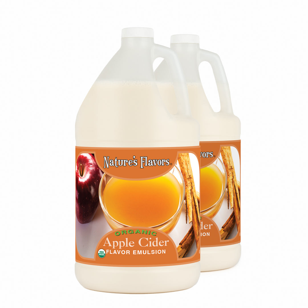 Apple Cider Flavor Emulsion for High Heat Applications, Organic