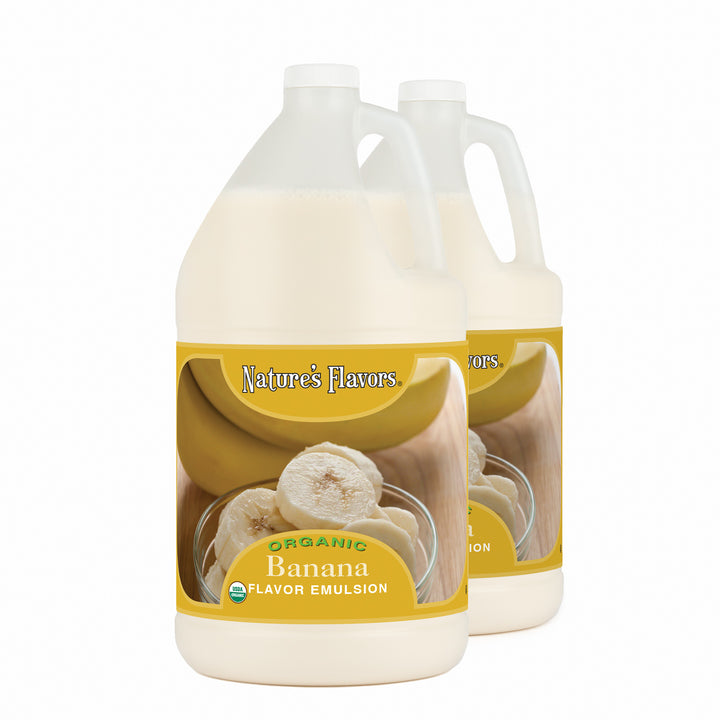 Banana Flavor Emulsion for High Heat Applications, Organic