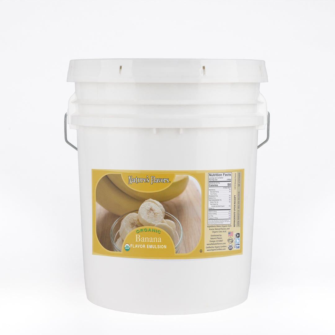 Banana Flavor Emulsion for High Heat Applications, Organic