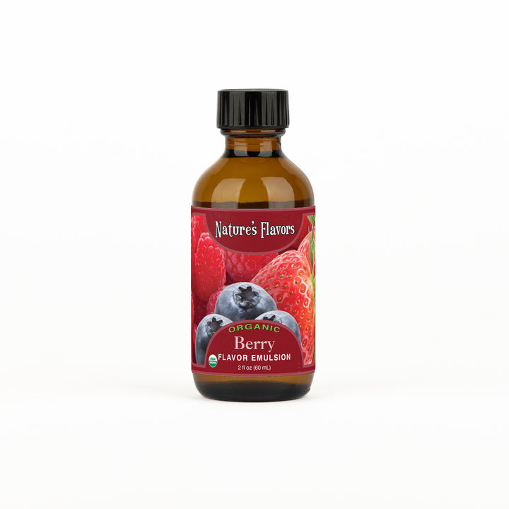 Berry Flavor Emulsion for High Heat Applications, Organic