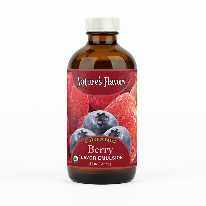 Berry Flavor Emulsion for High Heat Applications, Organic
