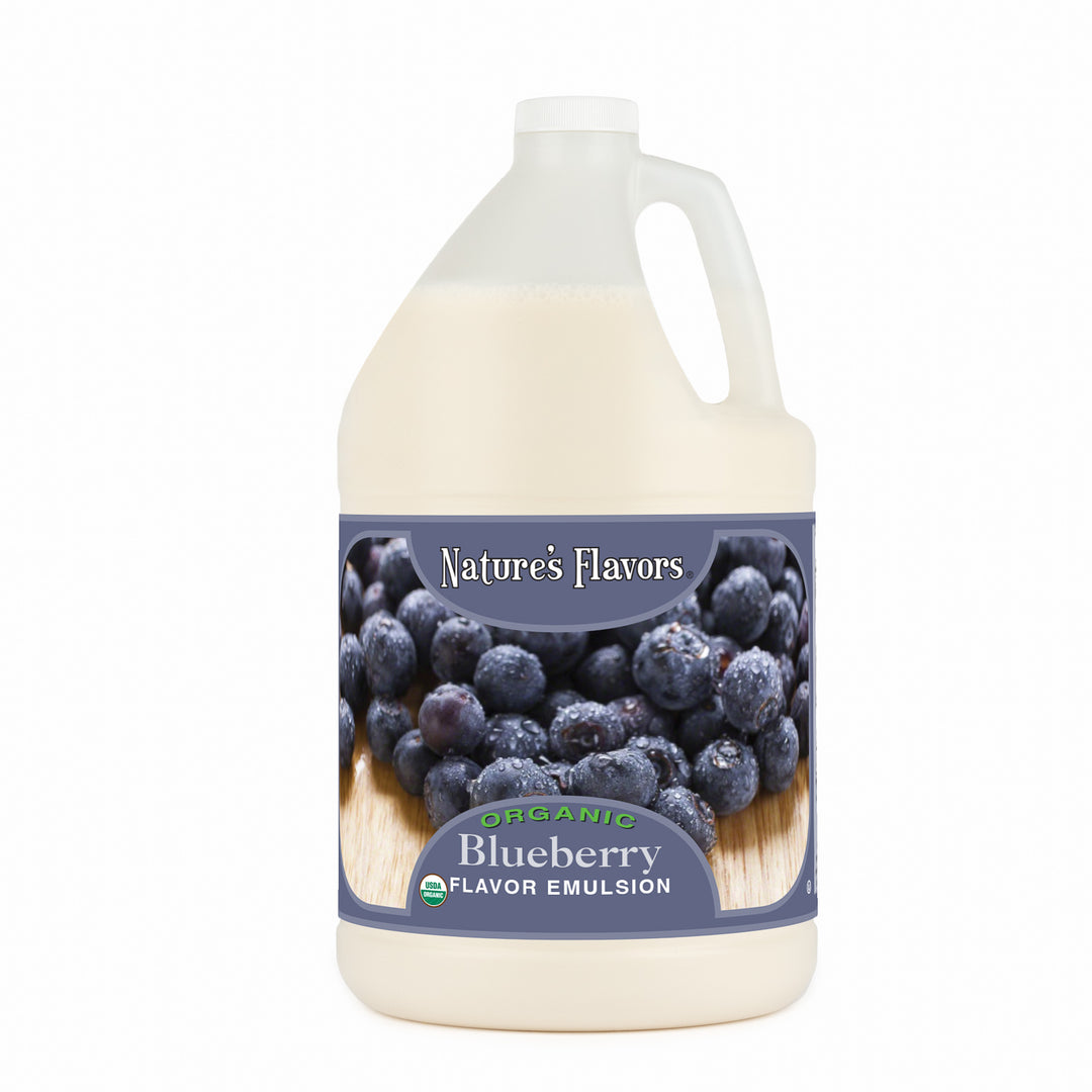 Blueberry Flavor Emulsion for High Heat Applications, Organic