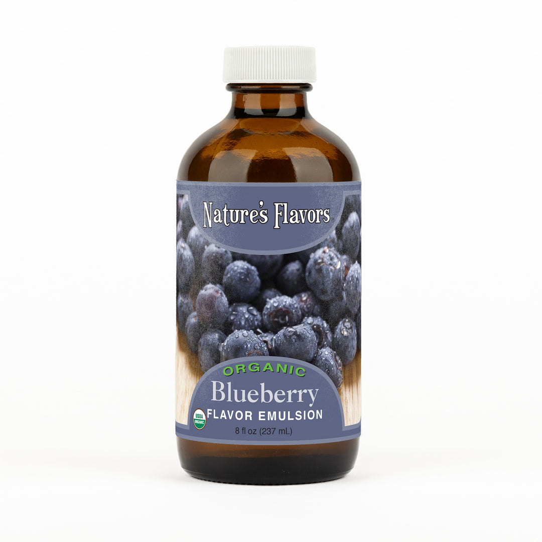 Blueberry Flavor Emulsion for High Heat Applications, Organic