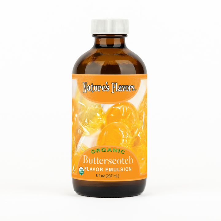 Butterscotch Flavor Emulsion for High Heat Applications, Organic