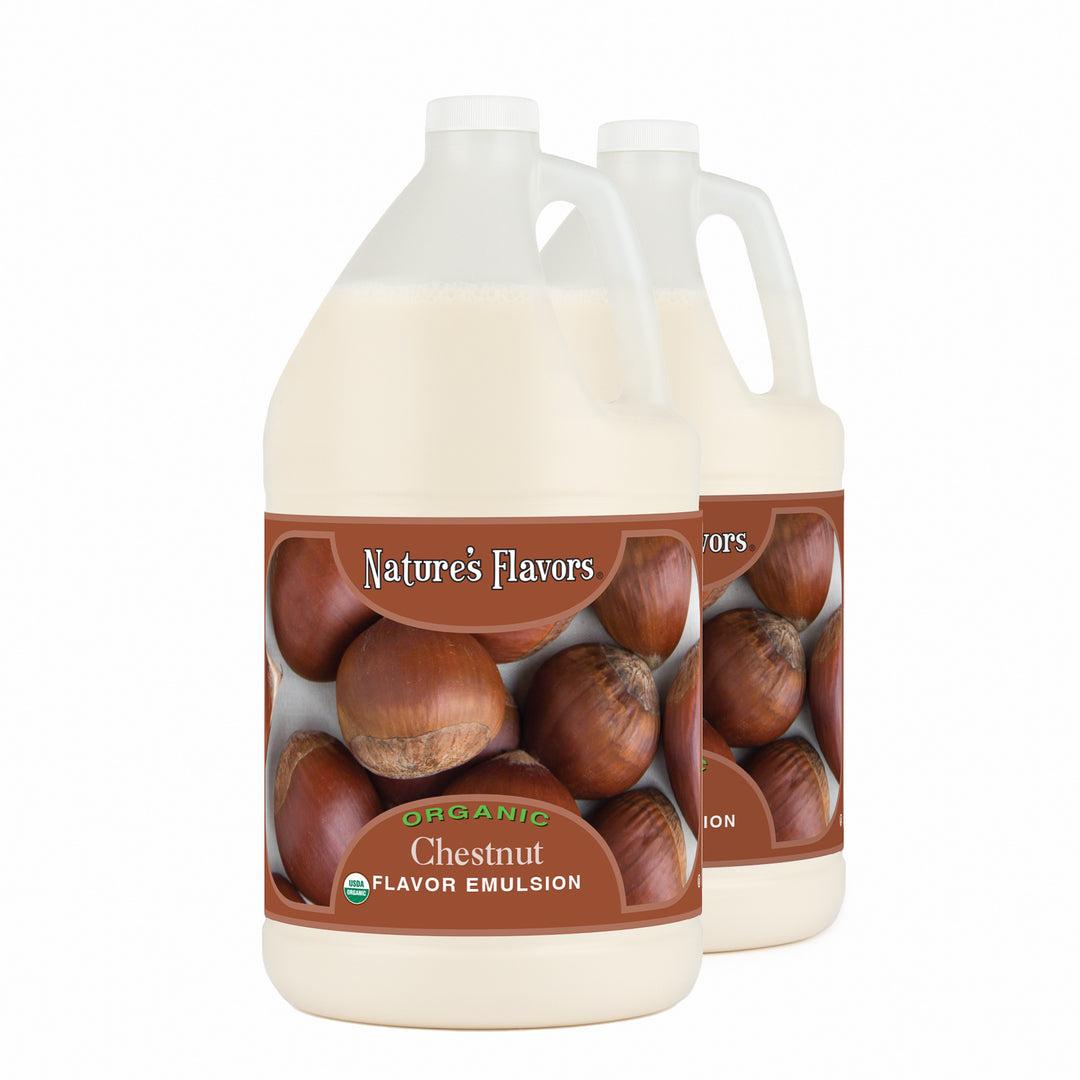 Chestnut Flavor Emulsion for High Heat Applications, Organic
