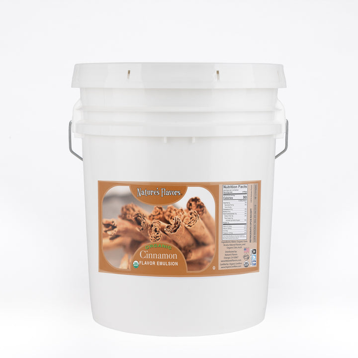 Cinnamon Flavor Emulsion for High Heat Applications, Organic